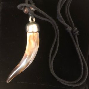 Good Luck Italian Horn Pendant Charm